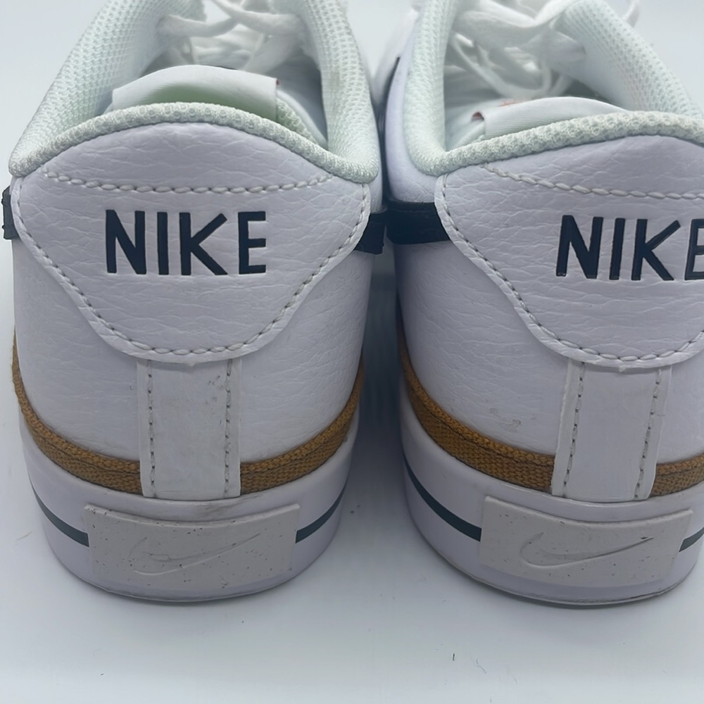 USED Women’s Nike Court Legacy Next Nature DH3161-100 White Sneakers No Box - Picture 6 of 10
